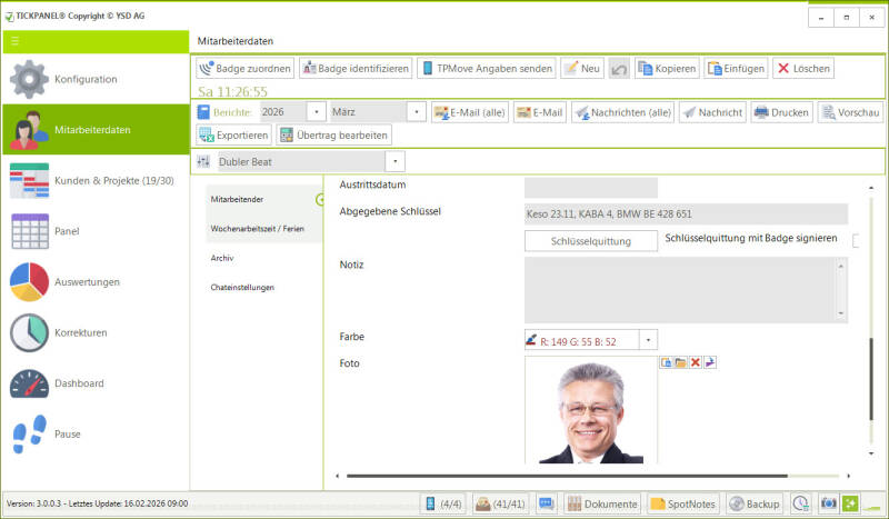 Mitarbeiterdaten 2