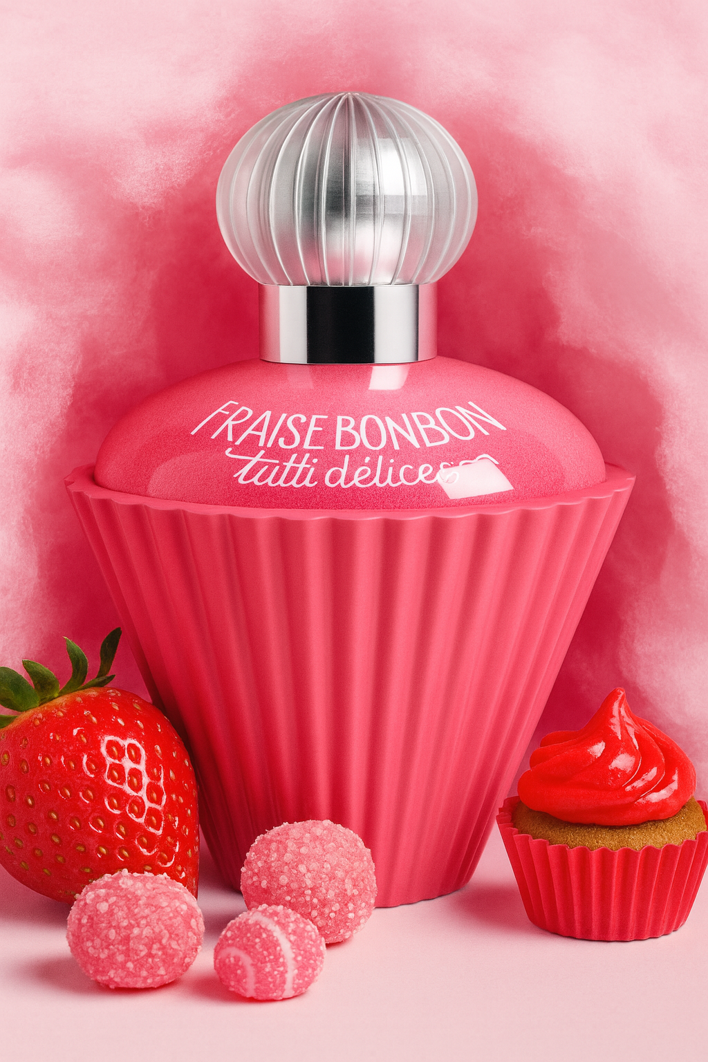 Strawberry Sweet Cupcake – 1.7 oz by Tutti Délices