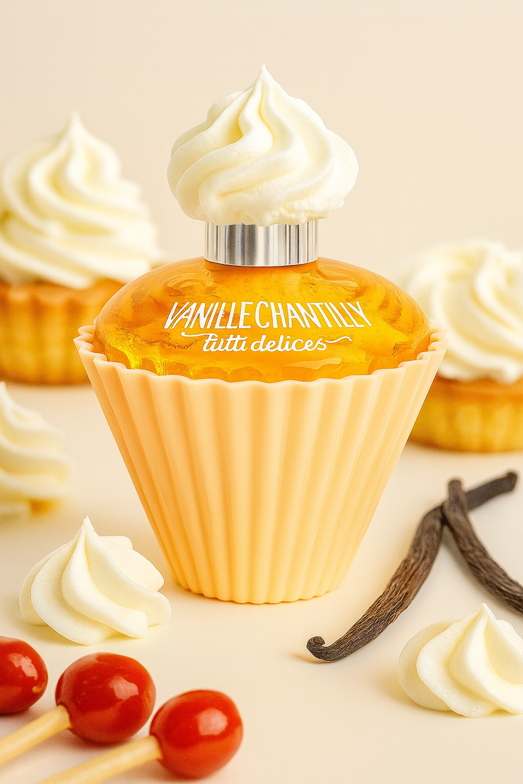 Vanilla Whipped Cream Cupcake 1.7 oz – by Tutti Délices
