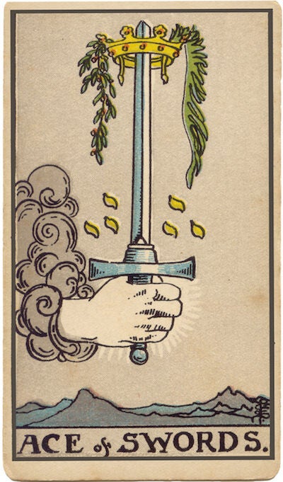 Significado y Palabras Clave del Palo de Espadas en el Tarot