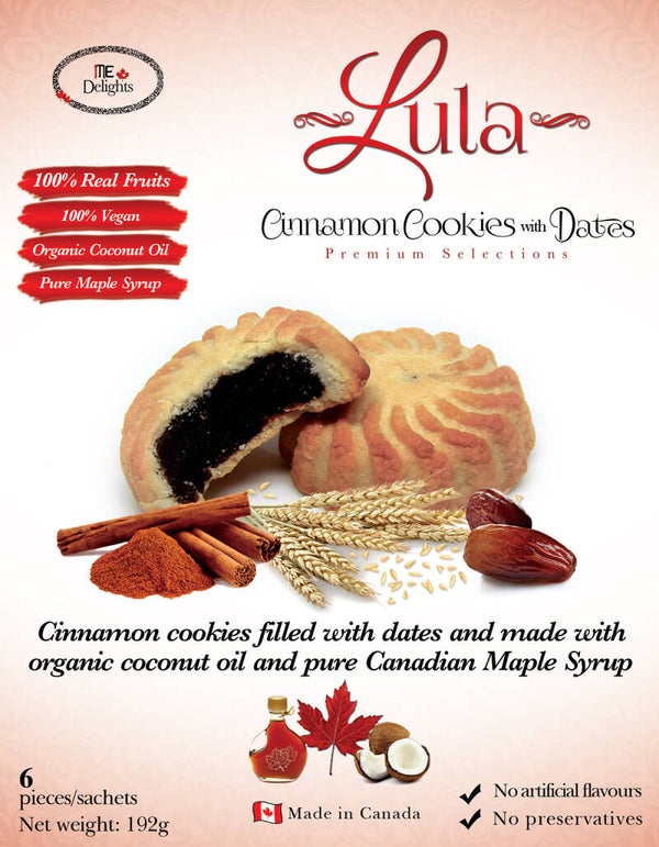 Cinnamon Cookies with Date Box