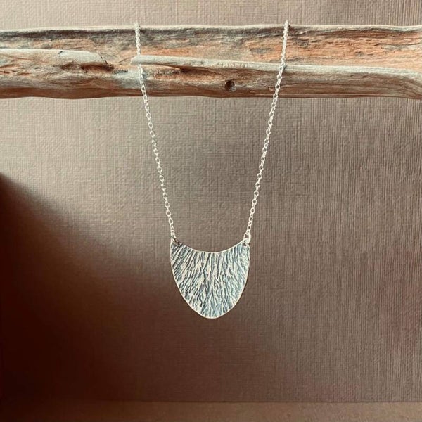 Hammered Spoon Necklace
