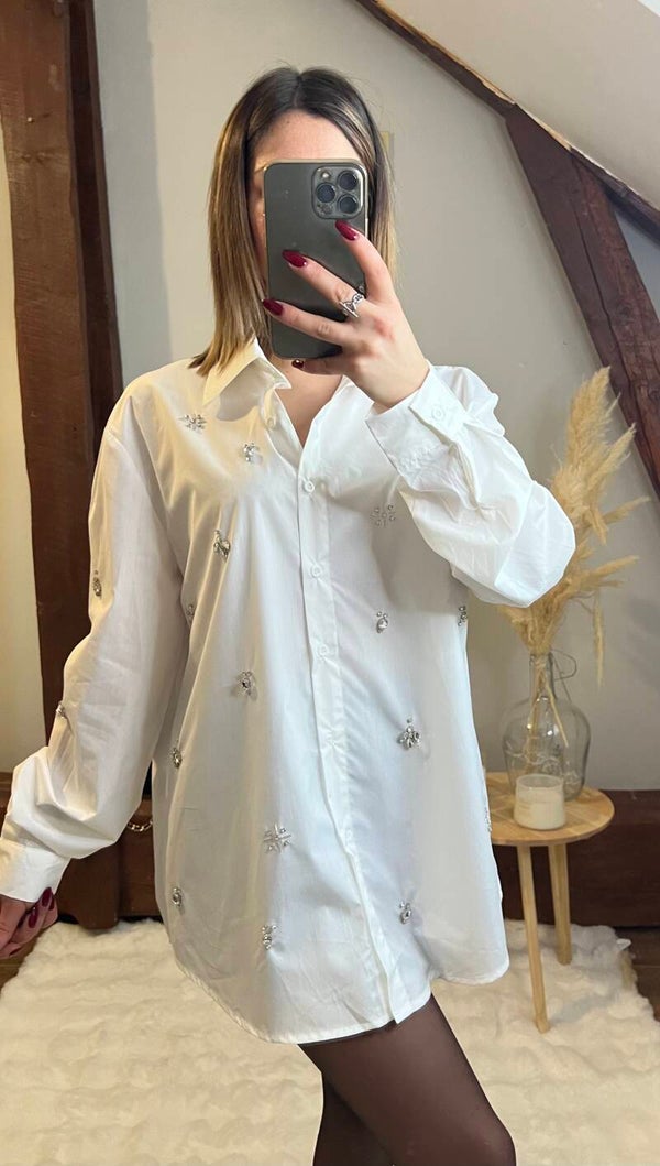 Chemise claire -blanc
