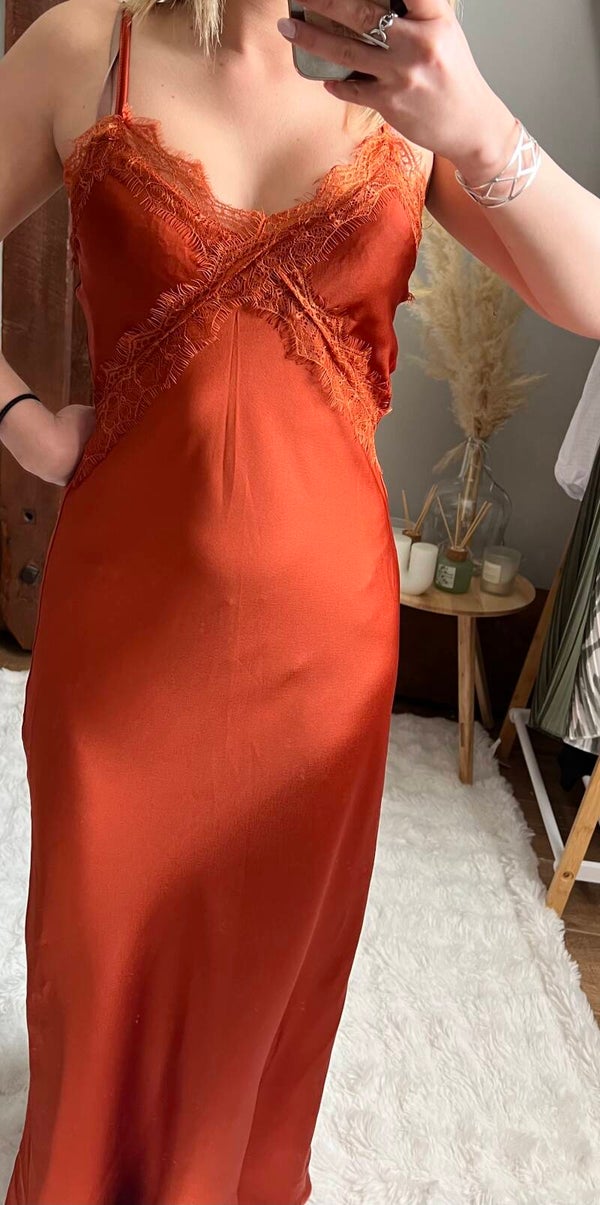 Robe Roxanne-orange