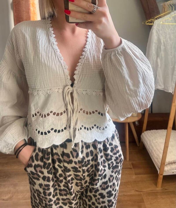 Blouse Lisa -beige