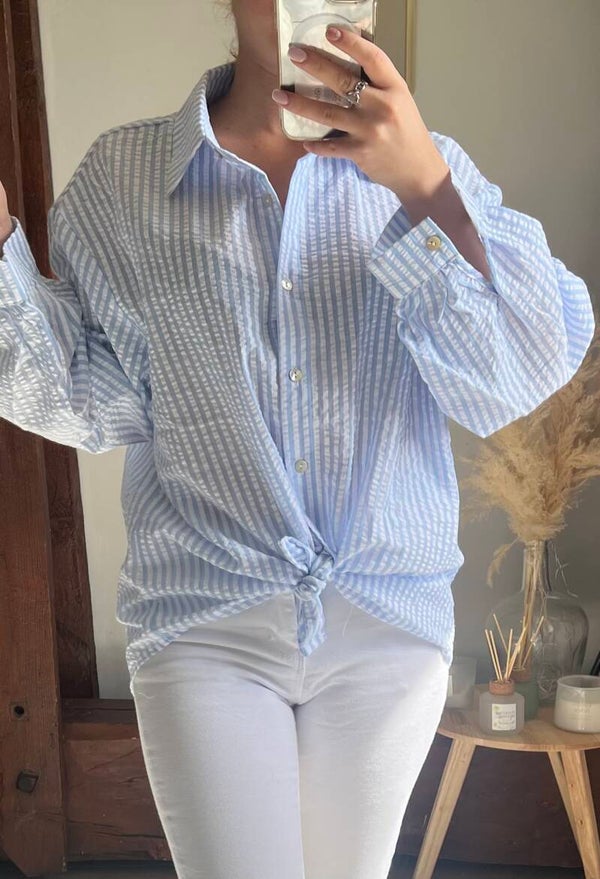 Chemise Louna -bleu