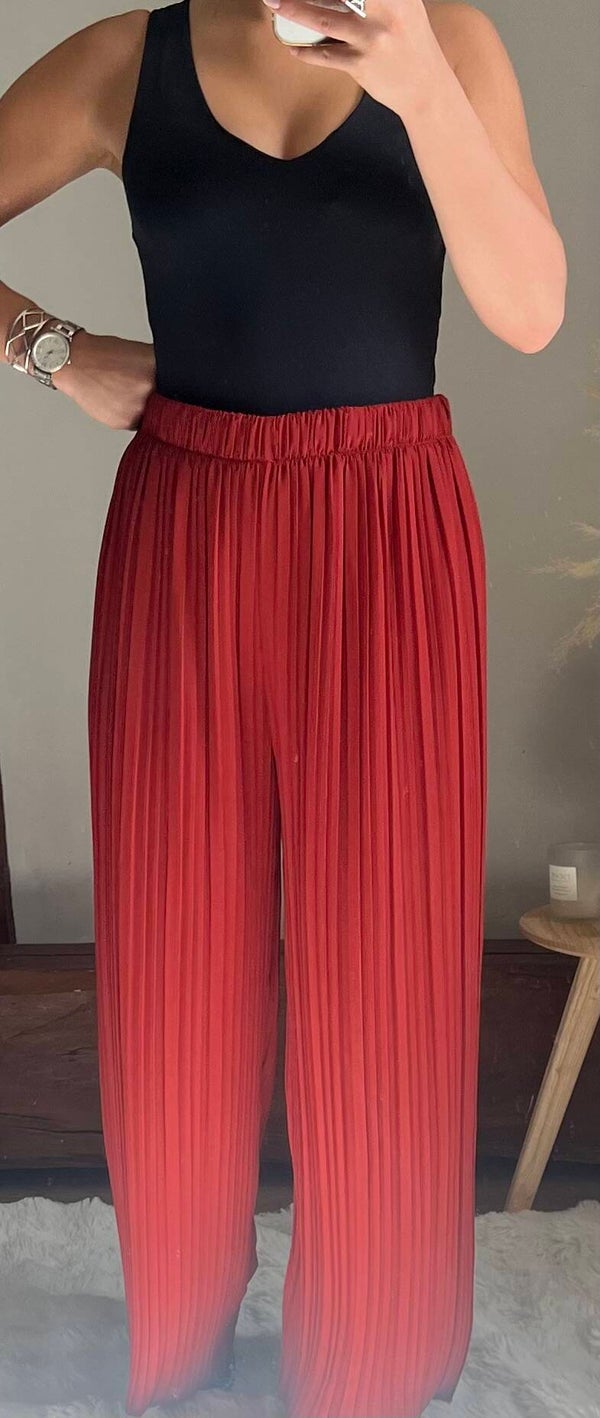 Pantalon Alma - terracotta