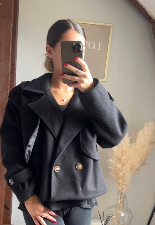 Veste maya- noir