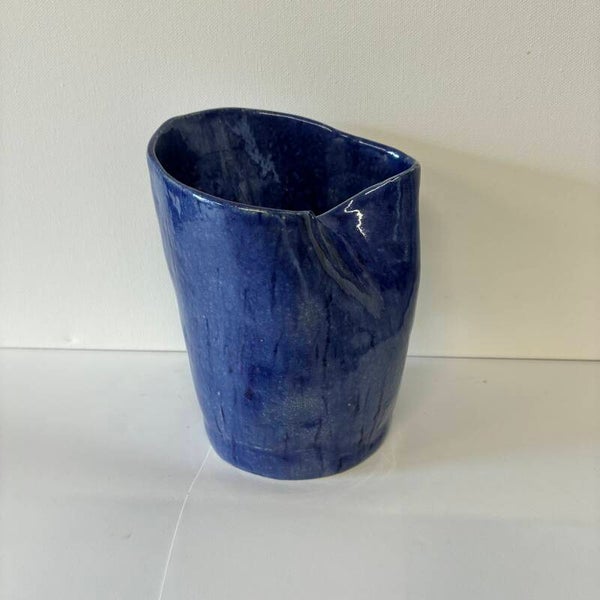 Vaas blauw