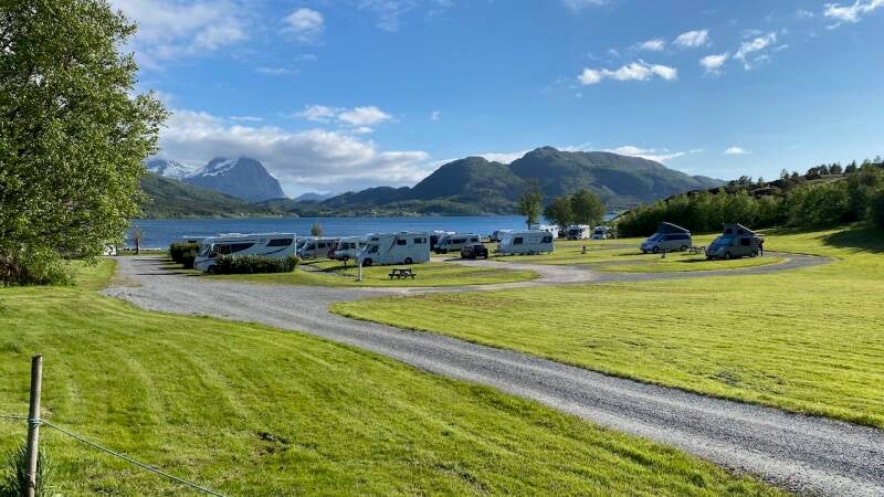kleine camping in Furøy