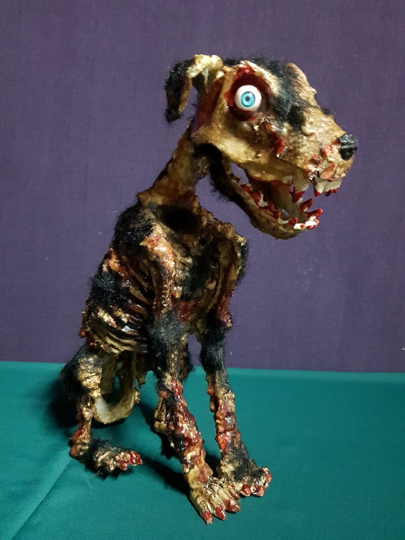 Zombie Hund - Terror Dog - schwarz