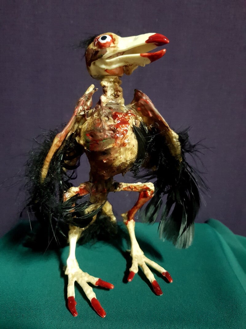 Zombie Vogel - little flying devil -