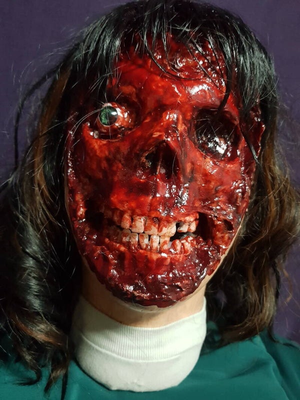 Horror Kopf - sehr realistich - blutig