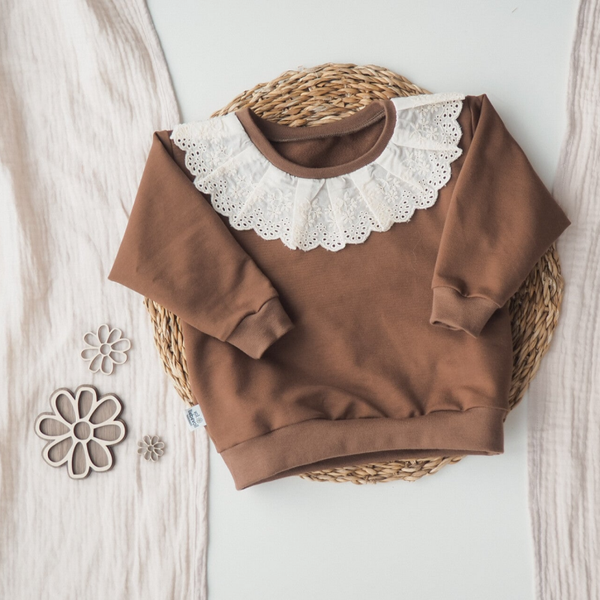 Lounge Sweater Lou • Braun • La Fraise