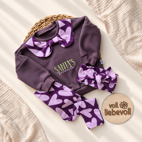 Sweater „Santa's Favorite - Plum
