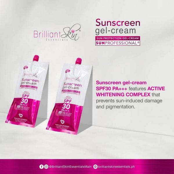 Brilliant Skin Essentials Sunscreen Gel Cream SPF30 50 Grams