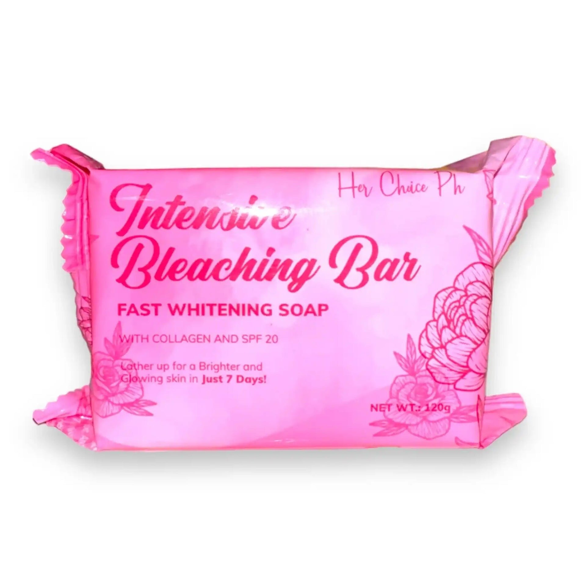 HER CHOICE PH, INTENSIVE BLEACHING BAR 120G