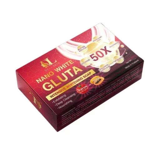 Deli Skin Nano White Gluta Intensive Whitening Soap 90g