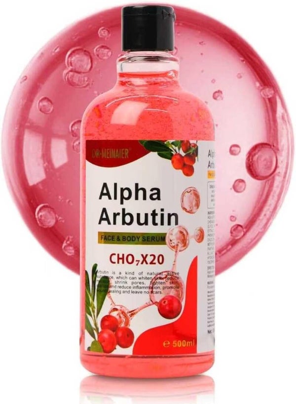 Dr Meinaier Alpha Arbutin Face & Body Serum 500ml