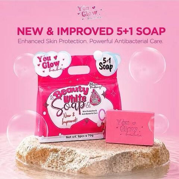 You Glow Babe Beauty White Soap (5+1 Soap)