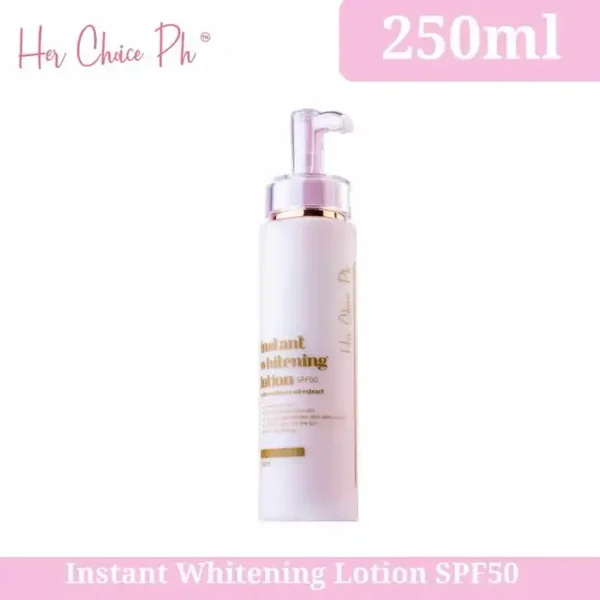 Her Choice Instant Whitening Lotion 250ml Spf50