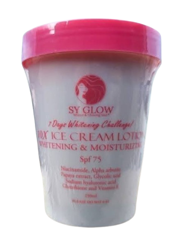 SY Glow 10x Ice Cream Lotion For Body White & Moisturizing 250m