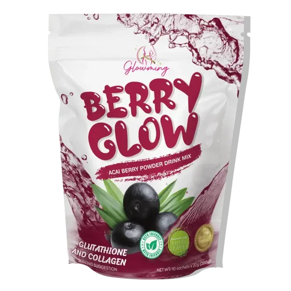 GLOWMING HEALTH & BEAUTY DRINK — BERRY GLOW 200G