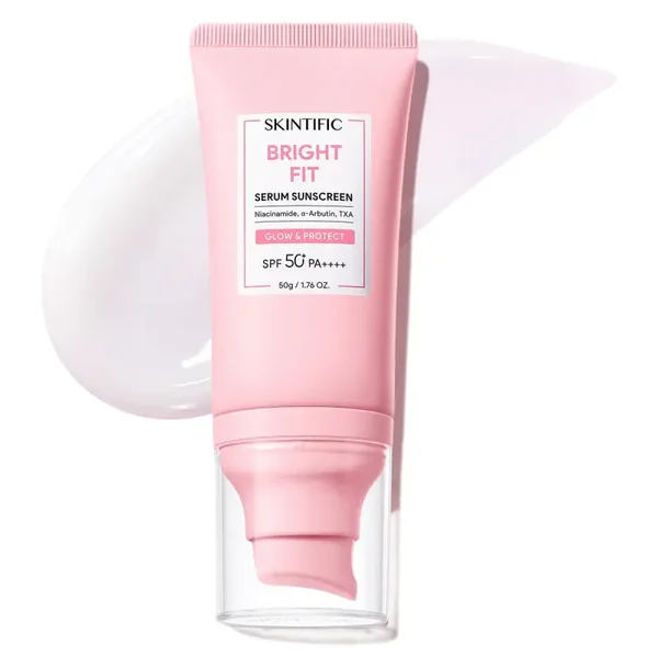 Skintific Bright Fit Serum Sunscreen SPF50+ PA++++ 50 G.