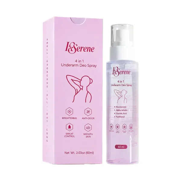 KSerene 4-in-1 Underarm Deo Spray, 60ml