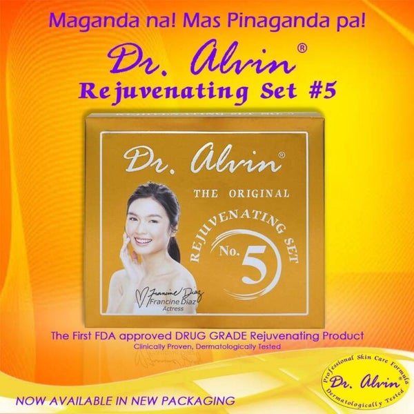 Dr. Alvin The Original Rejuvenating Set No 5 (Exfoliant Set) By Professional Skin Care Formula