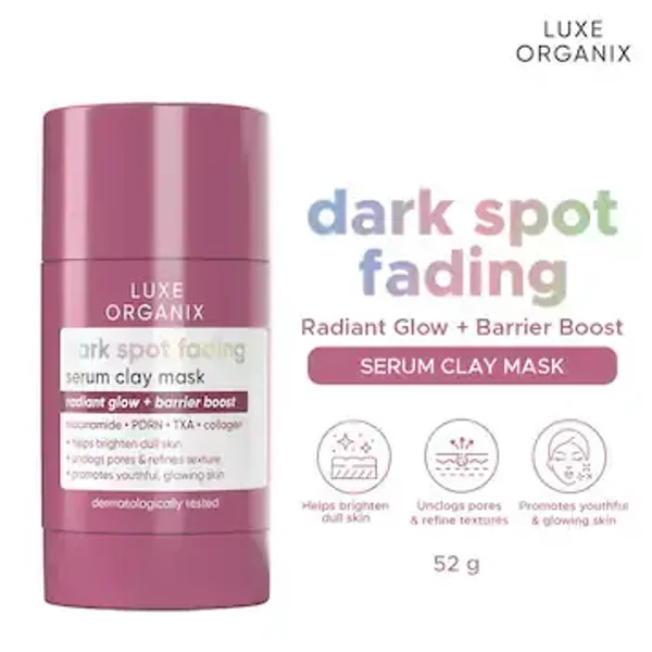 LUXE ORGANIX Dark Fading Spot Niacinamide Clay Mask 52g