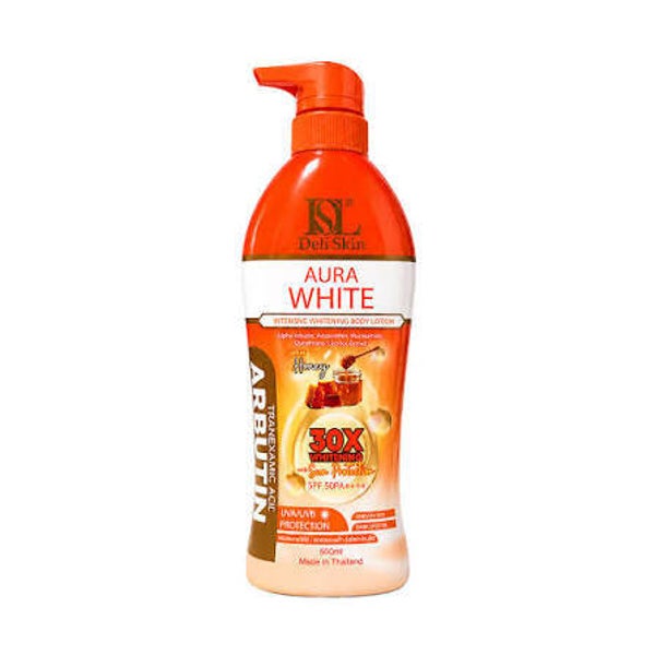 Deli Skin Aura White Body Lotion 500ml