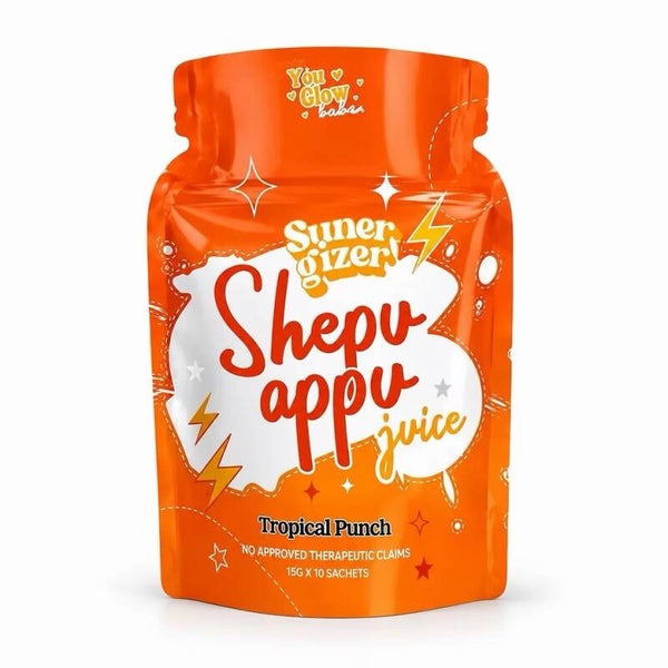 YOU GLOW BABE SUPERGIZER SHEPU APPU JUICE — TROPICAL PUNCH