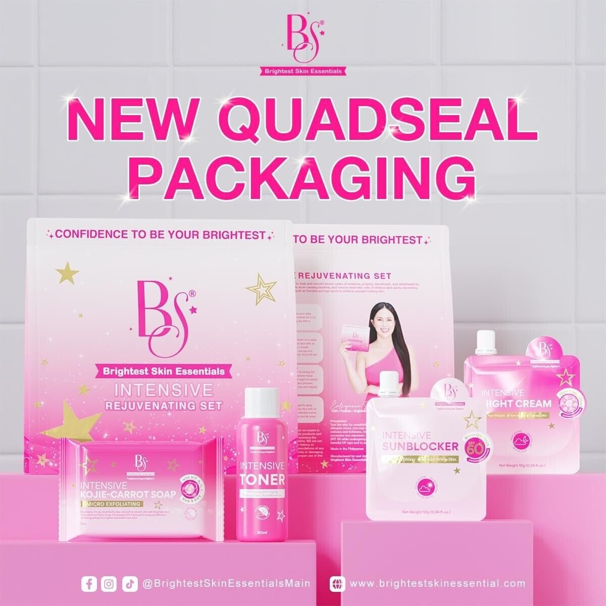 Brightest Skin INTENSE Derma Facial Set