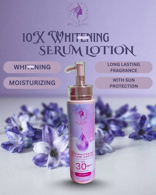 Ms. Tsung 10x Whitening Serum BODY LOTION SPF35 250ml