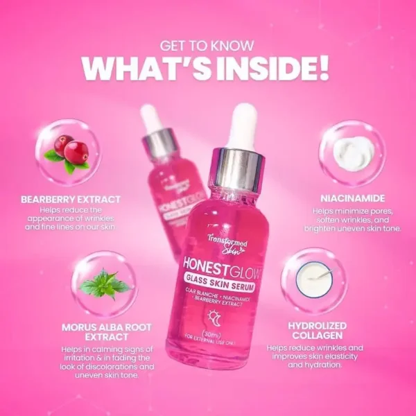 Honest Glow Glass Skin Serum 30mL