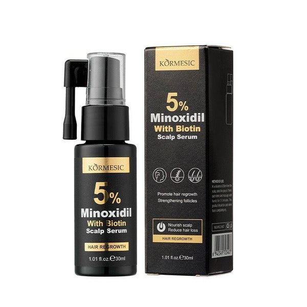 Kormesic 5% Minoxidil Biotin Scalp serum 30ml -