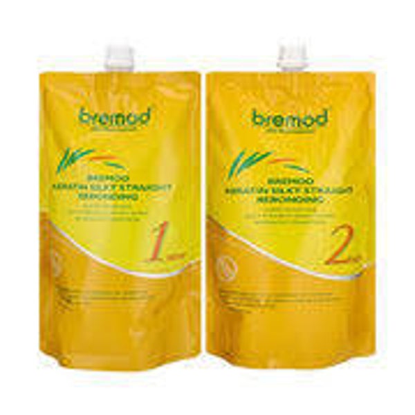 Bremod Keratin Silky Straight Rebonding Set 1 and Set 2