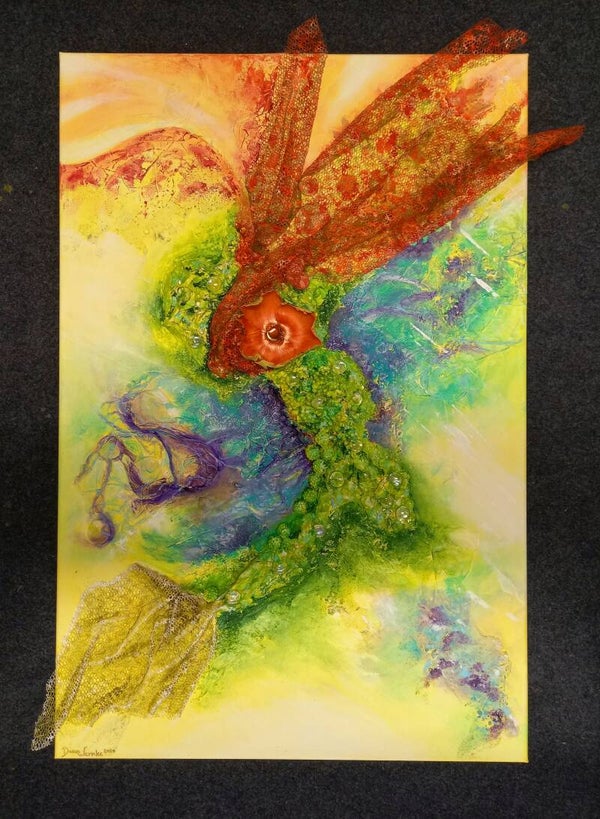 'Vuurmeermin' 60X90