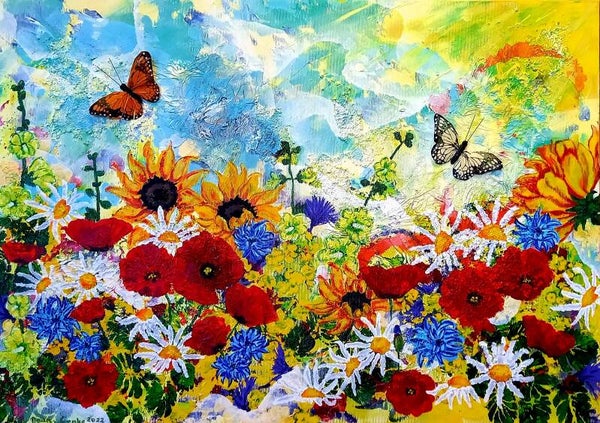 'Lenteblij' 50X70