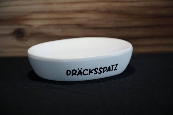 Seifenschale "Dräcksspatz"