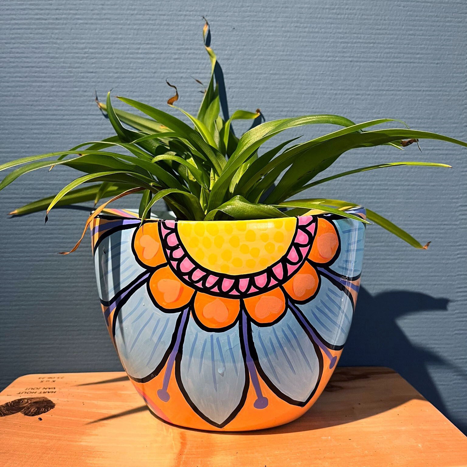 Vrolijke bloempot Fairy