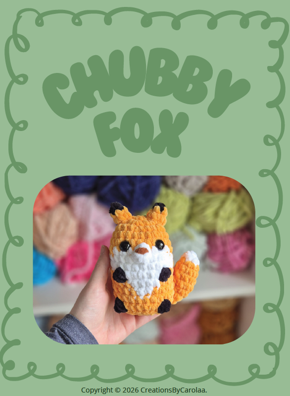 Crochet Pattern - Chubby Fox