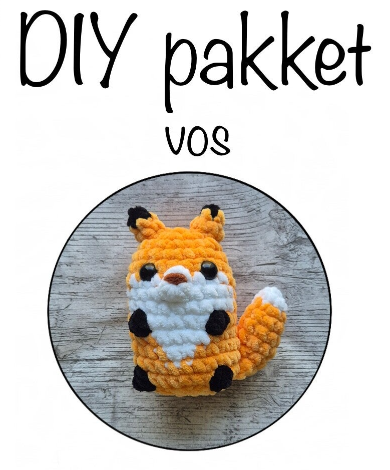 DIY pakket - Haken Chubby Vos