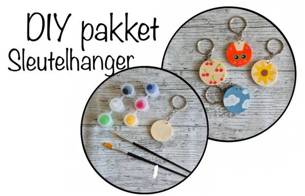 DIY Pakket - Sleutelhanger Schilderen