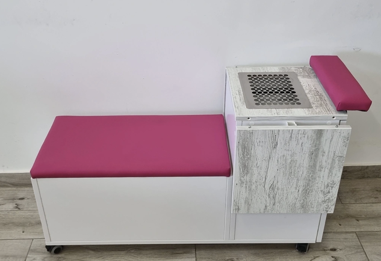 LS Beauty Air-Ped pedicure-afzuiging met zitting