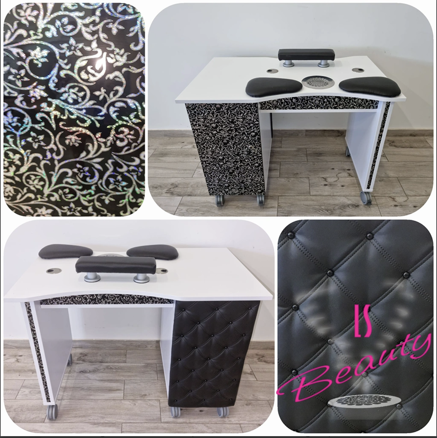 LS Beauty Slim nageltafel met afzuiging