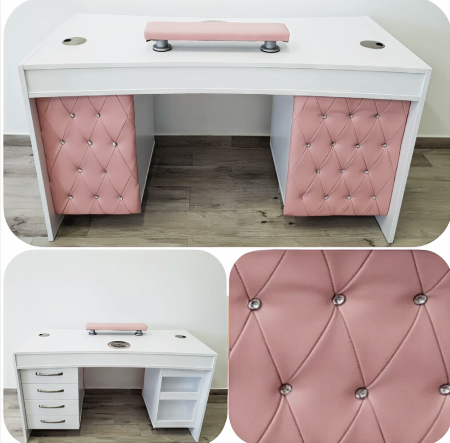 LS Beauty Premium Design Luxury nageltafel met afzuiging
