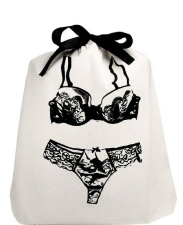Sac de lingerie en dentelle-Amour&Cannelle