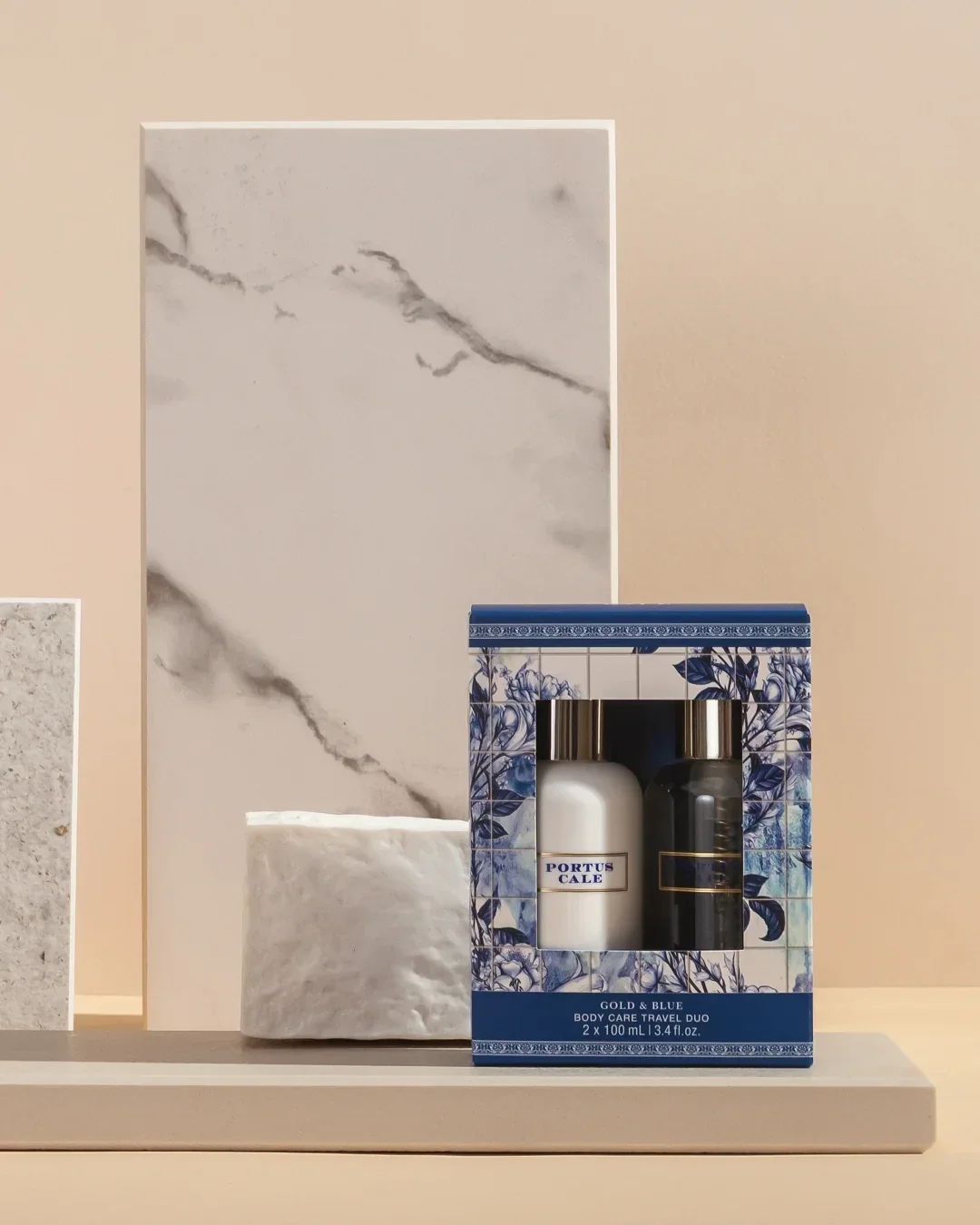 Set de Voyage Gold & Blue
